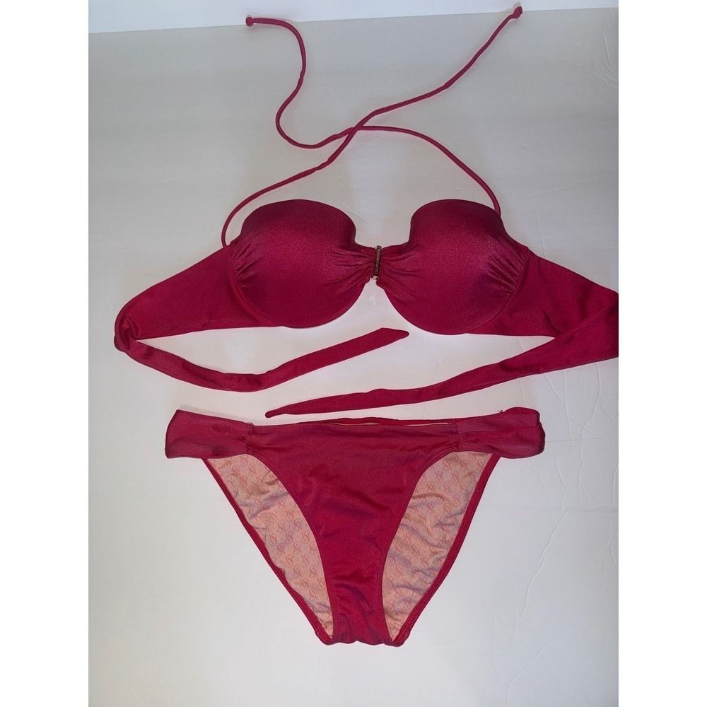 Victoria Secret 36C swim top Medium bottoms